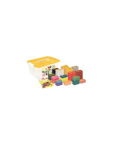 Pack 68x50g plastilina coloris assortis basket pas cher