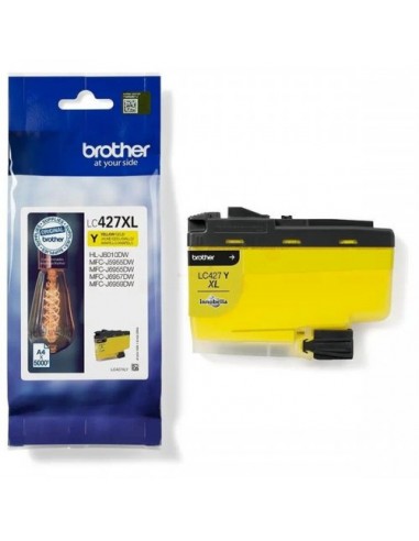 Brother 427XL - cartouche jet d'encre originale LC427XLY - Yellow la livraison gratuite