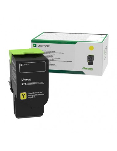 Toner authentique Lexmark C2320Y0 - Jaune est présent 