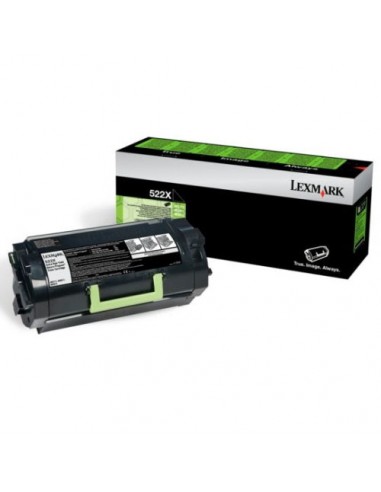 Lexmark 522X - Toner authentique 52D2X00 - Black français