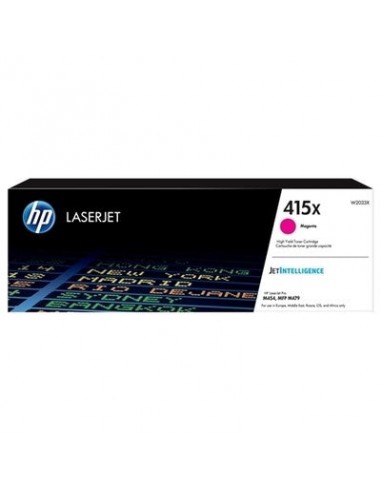 Toner authentique Hp W2032X  415X - Jaune la chaussure