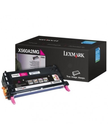 Lexmark 0X560A2MG - Toner authentique 0X560A2MG - Magenta JUSQU'A -70%! 