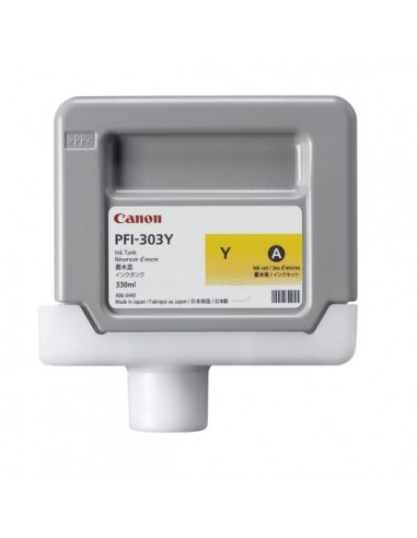 Canon UPFI303Y Cartouche originale 2961B001  PFI303Y - Jaune Par le système avancé 