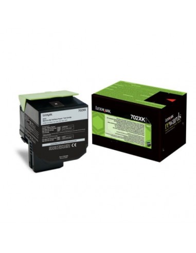 Lexmark 70C2XK0 - Toner authentique RETURN 70C2XK0 - Black brillant des détails fins