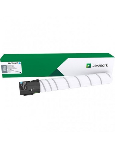 Lexmark 76C0HC0 - Toner authentique 76C0HC0 - Cyan pas cher