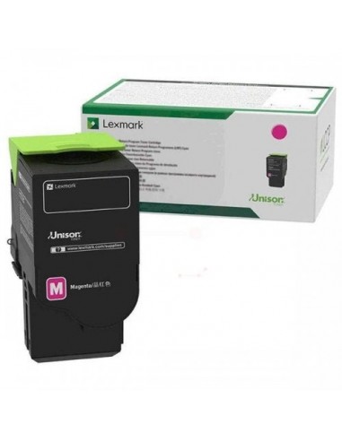 Toner authentique Lexmark 78C2UME - Magenta offre 