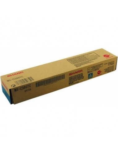 Sharp 38 - Toner authentique MXC38GTC - Cyan destockage