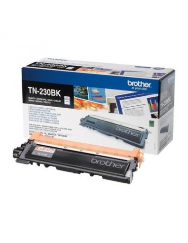 Toner authentique Brother TN-230BK - noir Livraison rapide