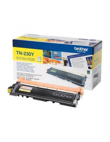 Toner authentique Brother TN-230Y - Jaune Faites des économies