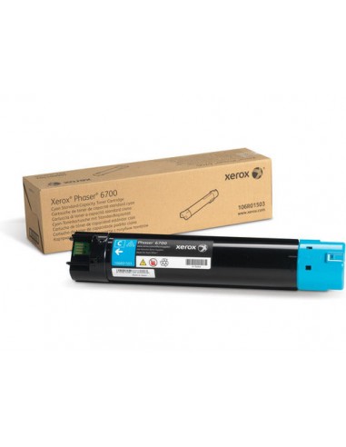 Xerox 6700 - Toner authentique 106R01503 - Cyan livraison et retour toujours gratuits