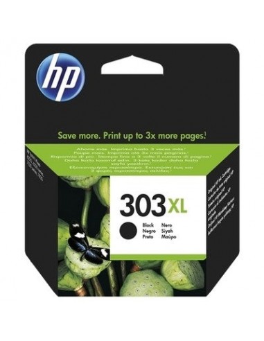 hp U303BXL Cartouche originale T6N04AE - Noir de pas cher