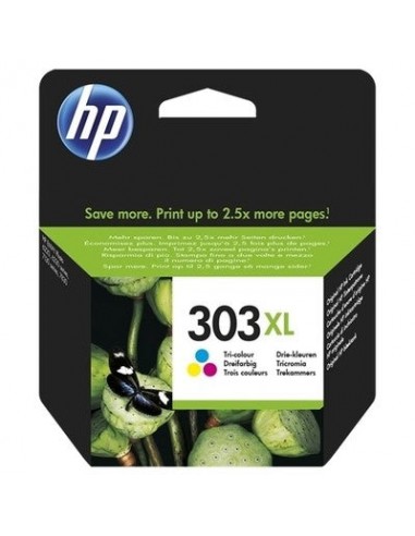 hp U303CLXL Cartouche originale T6N03AE - Tricolor pas cher 