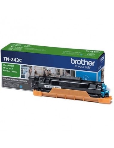 Toner authentique Brother TN-243C - Cyan brillant des détails fins