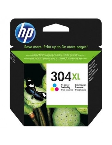 hp U304CLXL Cartouche originale N9K07AE - Tricolor paiement sécurisé