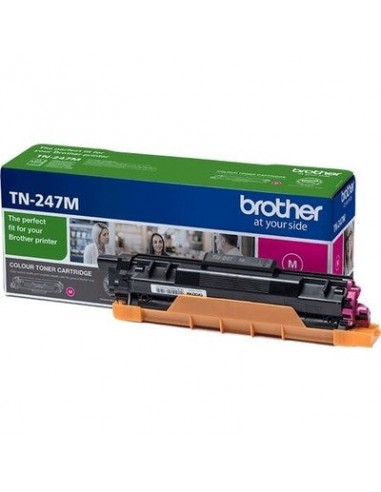 Toner authentique Brother TN-247M - Magenta Comment ça marche