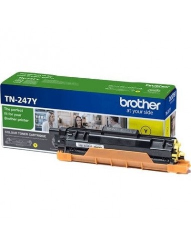 Toner authentique Brother TN-247Y - Jaune en ligne