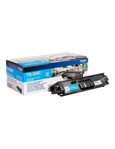 Toner authentique Brother TN-326 - Cyan le des métaux précieux