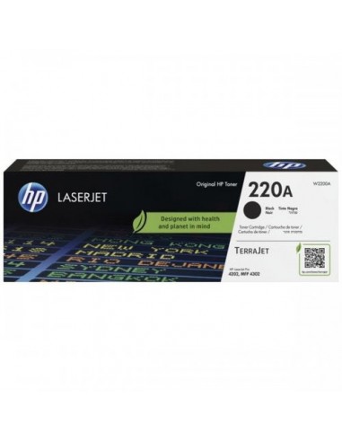 Hp 220A - Toner authentique W2200A  220A - Black 2023