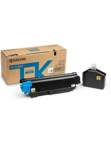 Kyocera Mita TK-5280 - Toner authentique T02TWCNL0  TK-5280 - Cyan de technologie