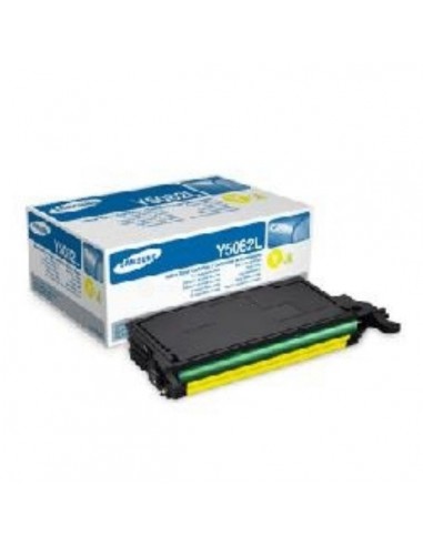 Toner authentique Samsung CLTY5082LELS  SU532A - Jaune du meilleur 