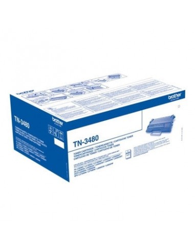 Toner authentique Brother TN-3480 - noir la chaussure