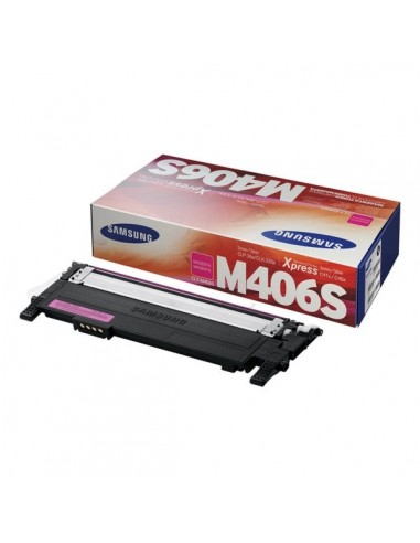 Toner authentique Samsung CLT-M406SELS - Magenta les muscles