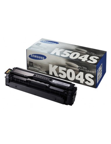 Toner authentique Samsung CLTK504SELS - Noir vente chaude votre 