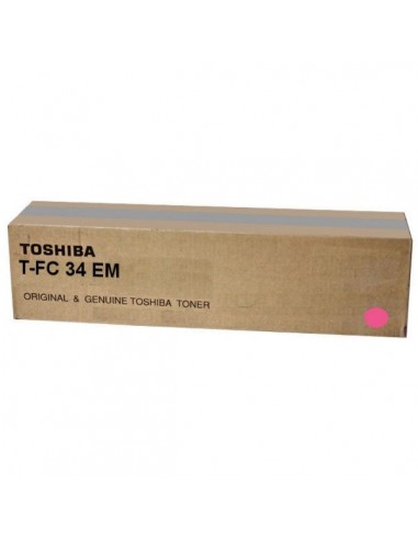 Toner authentique Toshiba TFC34EM - Magenta Livraison rapide