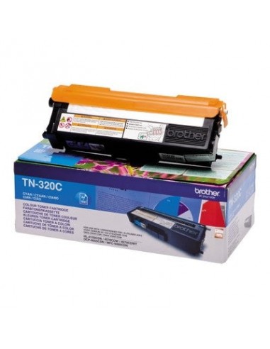 Toner authentique Brother TN-320 - Cyan livraison gratuite