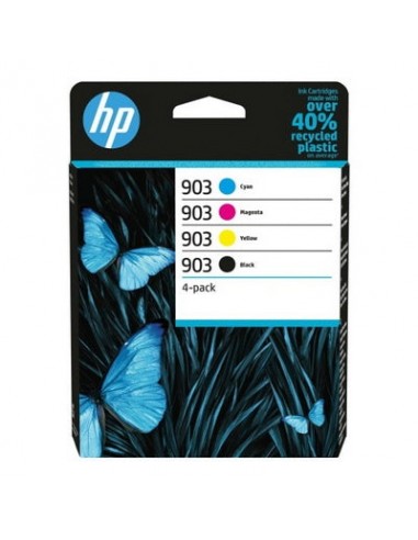 hp K903B/CL Pack x 4 original 6ZC73AE - Noir Cyan Magenta Jaune de la marque