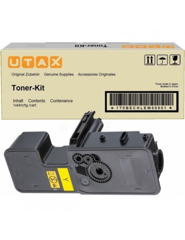 Toner authentique Utax PK5015Y - Jaune Livraison rapide