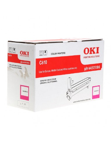 OKI 610 - Tambour authentique 44315106 - Magenta vente chaude votre 