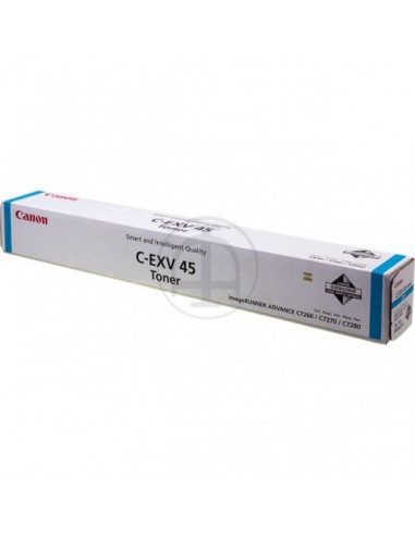 Canon EXV45 - Toner authentique 6944B002  CEXV45 - Cyan Véritable concentré