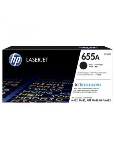 Hp 655A - Toner authentique CF450A  655A - Black Faites des économies