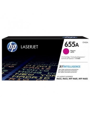 Hp 655A - Toner authentique CF453A  655A - Magenta prix