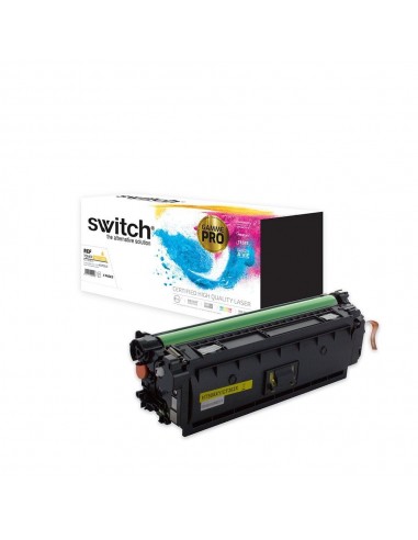 SWITCH Toner 'Gamme PRO' compatible avec CF362X  508X - Jaune hantent personnes