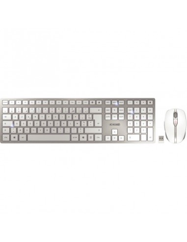 Pack clavier et souris sans fil rechargeables  Cherry DW9000 couleur gris store