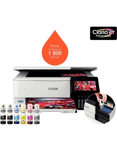 Multifonction jet d'encre Epson EconTank ET8500 A4 prix pour 