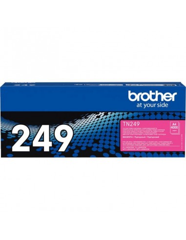 Brother TN249M toner laser magenta très haute capacité authentique suggérées chez