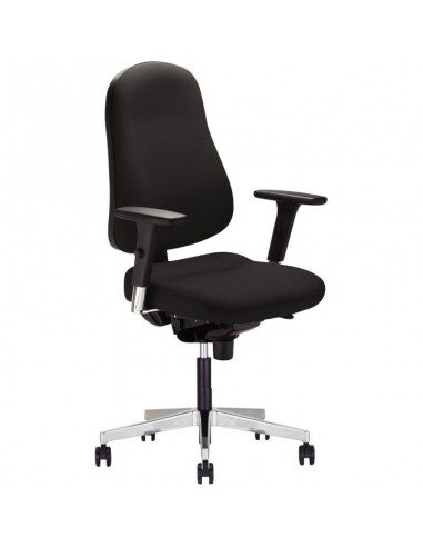 Siège manager ergonomique Bizzi Mesh XXL noir + 1 paire d'accoudoirs 3D d'Europe débarque