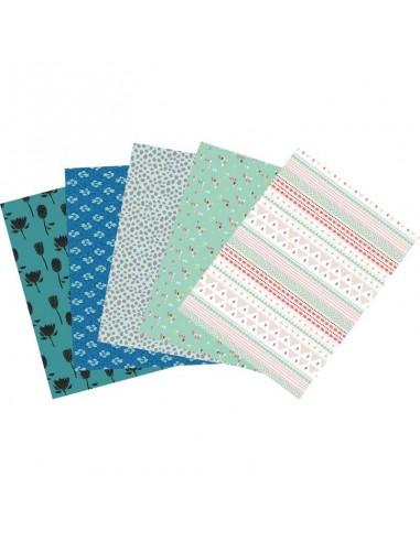 Classpack 5  x 20 feuilles Decopatch bleu l'achat 